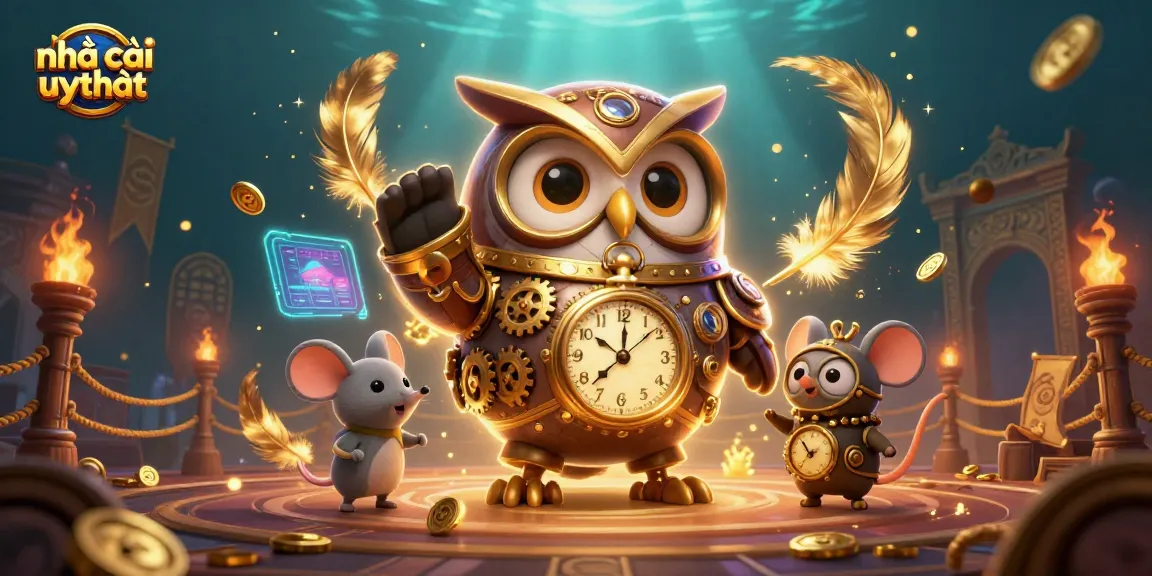 Experience the world of nhà cái uy tín at a Victorian casino with magical time-traveler elements.