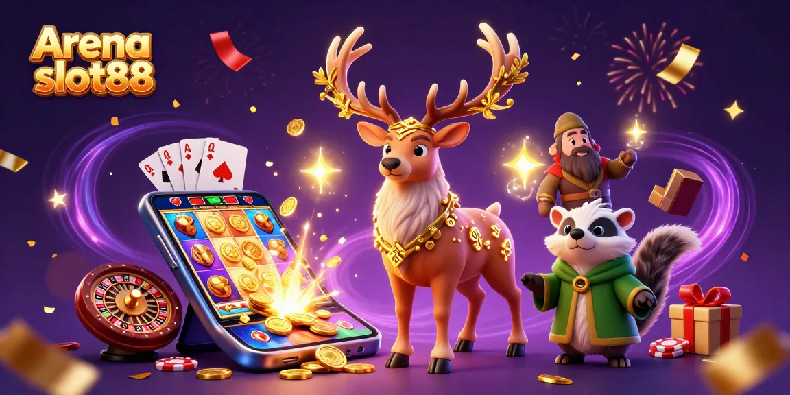 Arena slot88 menghidupkan suasana bermain slot dengan elemen magis dan kegembiraan, siap menangkan jackpot!