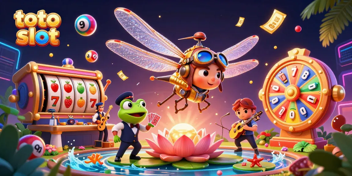 Toto slot membawa kesempatan menang dengan permainan kasino interaktif dan colorful.