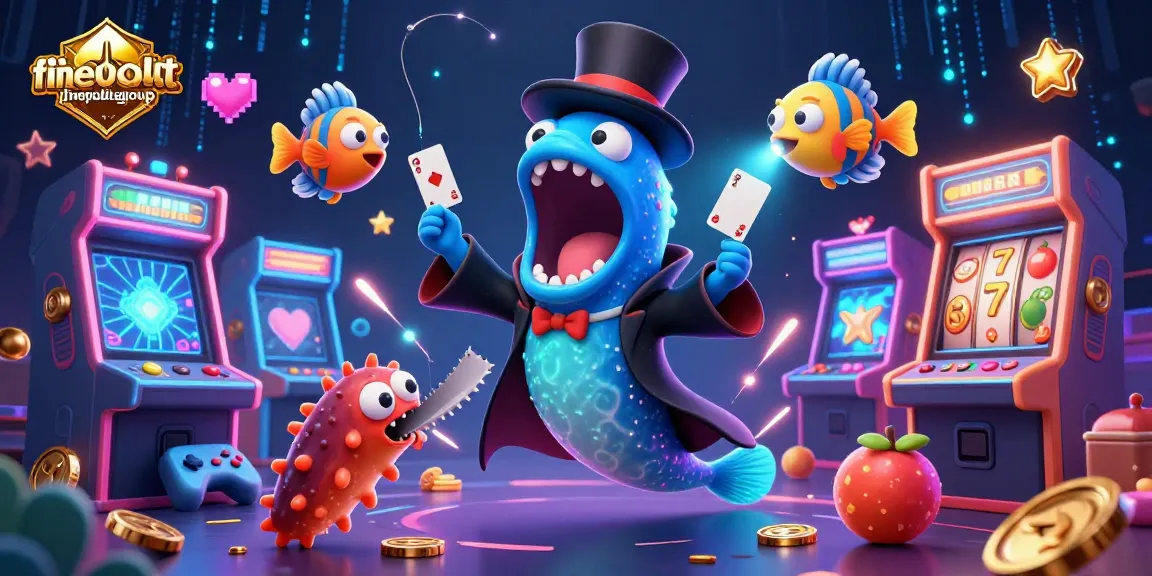 Engage in the thrill of casino gaming with finepalategroup's vibrant 3D illustration showcasing exciting casino elements.