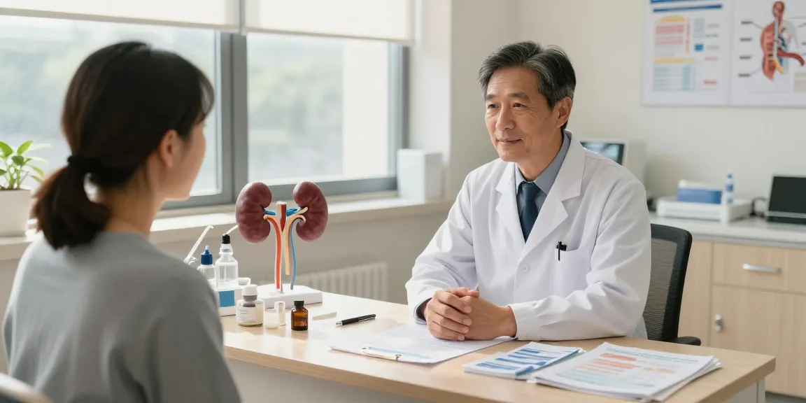Best urologist in Bhopal consulting with patient in a welcoming clinic environment.