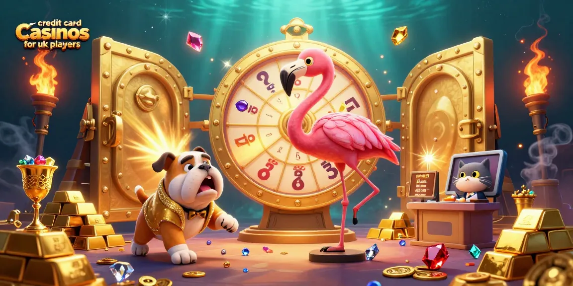 Experience thrilling moments at credit card casinos for uk players with vibrant characters and high-stakes fun.