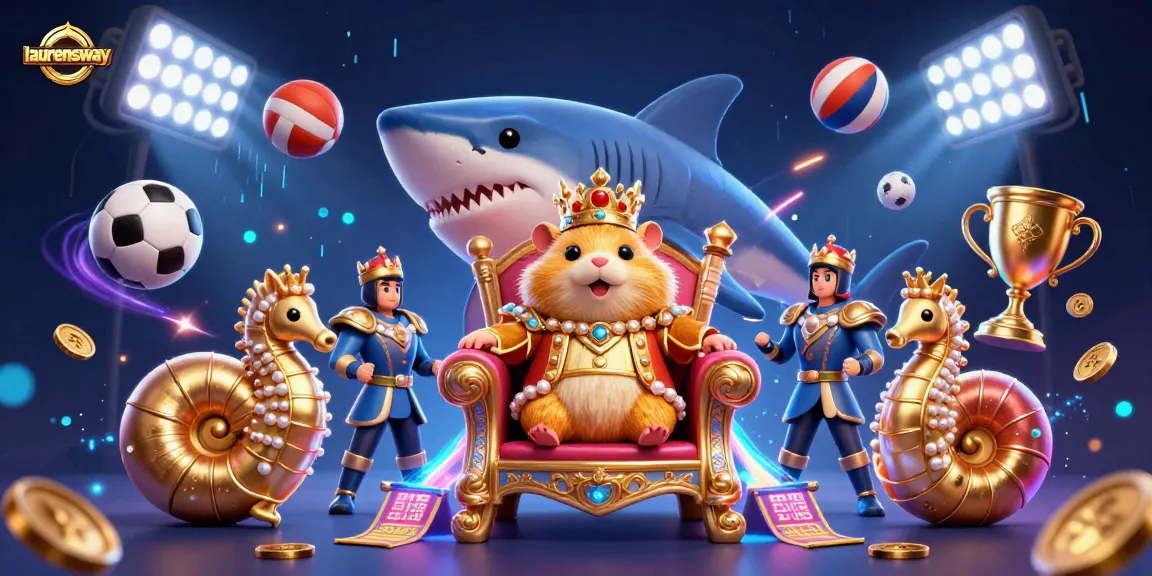 Experience laurensway's thrilling 3D casino adventure with an epic hamster king and sports elements.