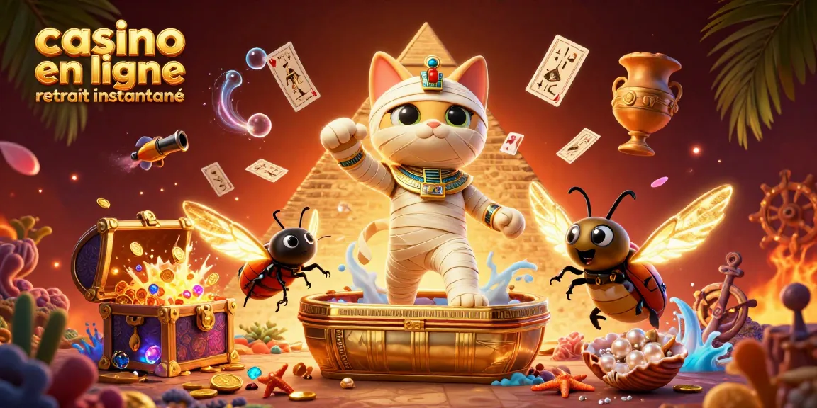 Jouez dans un casino en ligne retrait instantané avec des personnages animés captivants et des gains incroyables.