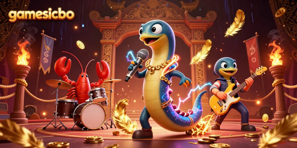 Watch the gamesicbo electric eel DJ ignite excitement with underwater casino vibes.