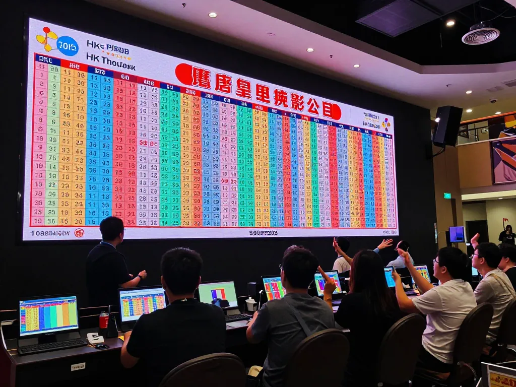 Live draw event revealing result hk with excited crowd and colorful displays
