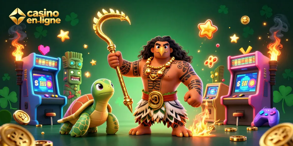 Jouez dans un casino en ligne animé avec des personnages colorés et des machines à sous incroyables.