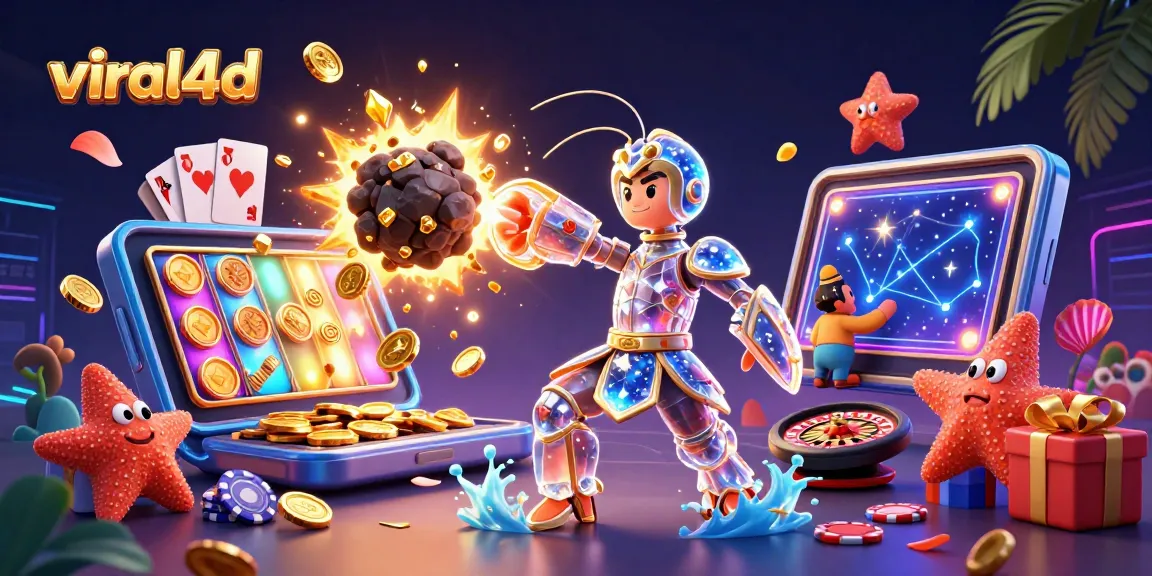 viral4d menangkan permainan slot dengan gambar karakter bernuansa galaksi dan elemen game yang dinamis.