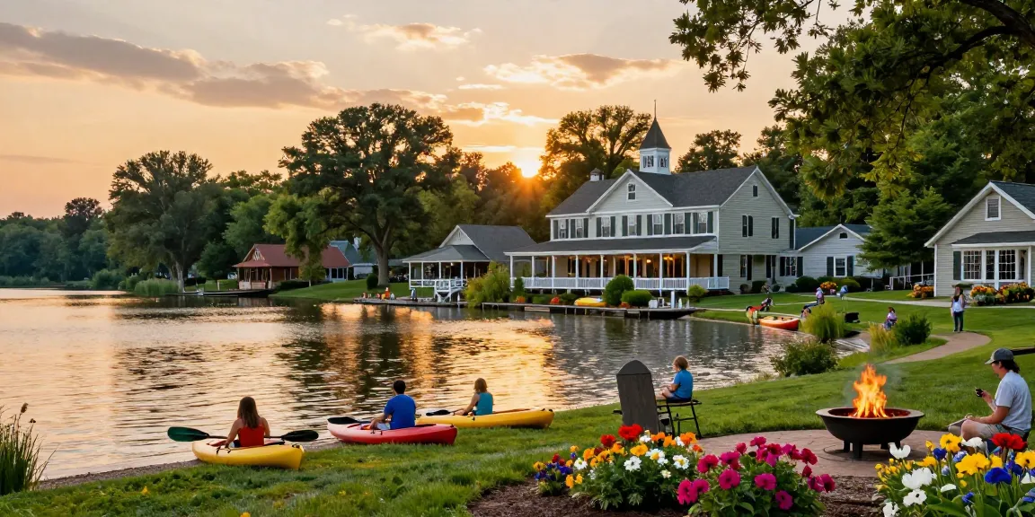 Vintage Block Inn Hotel in Okoboji reviews showcasing family-friendly vacations and adventure tourism.