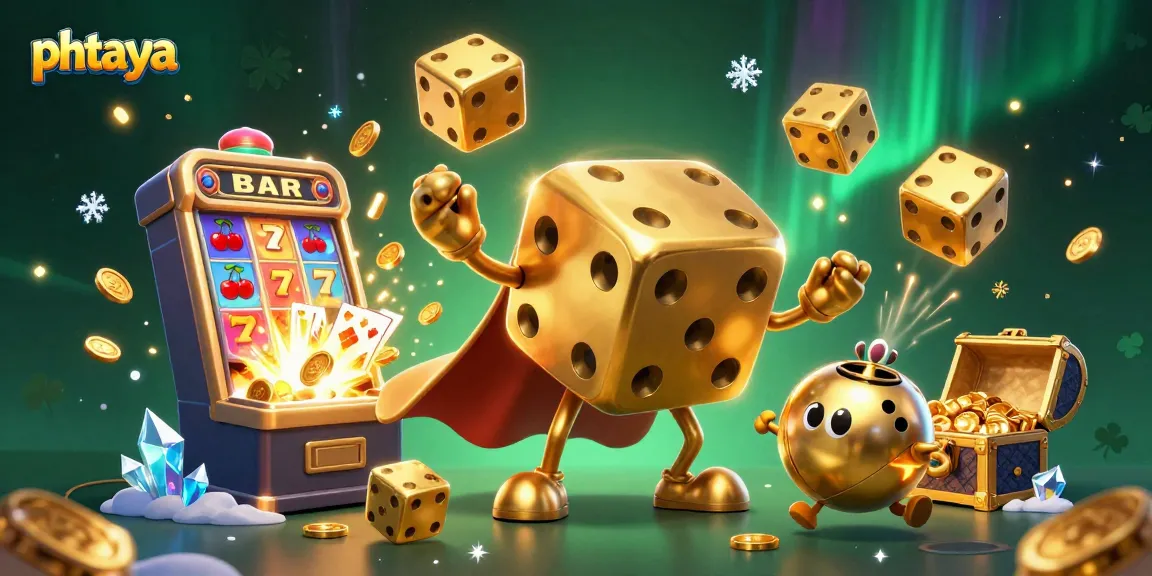 Phtaya brand showcases a vibrant and exciting casino experience with dynamic characters and games.