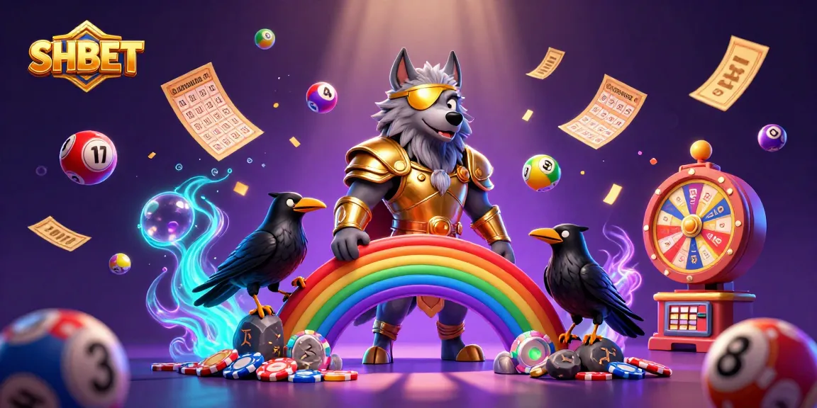 Boost your winnings at SHBET with vibrant casino-themed 3D illustration of gaming elements.