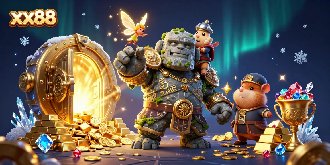 Engage in thrilling gameplay at xx88 with magical characters and treasure-filled scenes.