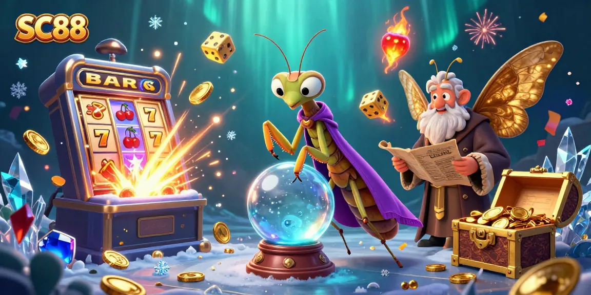 Engage with SC88's vibrant casino world filled with dynamic slot machines and enchanting characters.