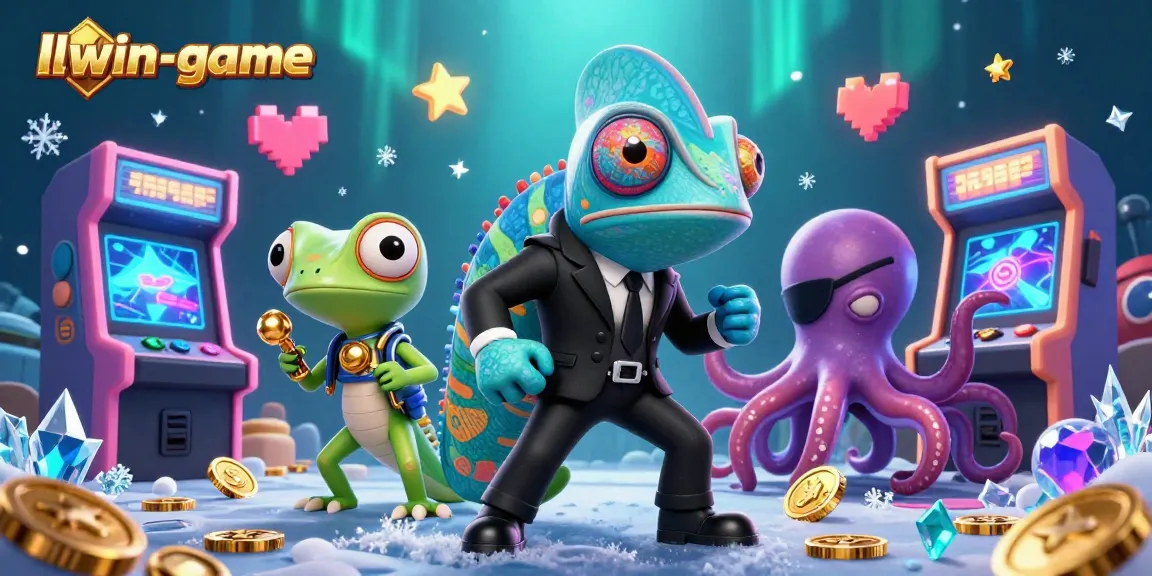 Experience thrilling gameplay at llwin-game with vibrant casino action featuring unique 3D characters.