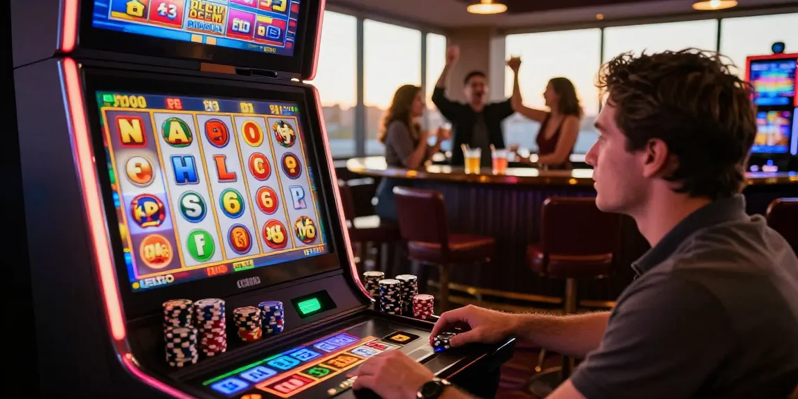 Pengalaman bermain slot depo 10k yang penuh antusiasme dengan suasana kasino yang ceria dan tidak terlupakan.