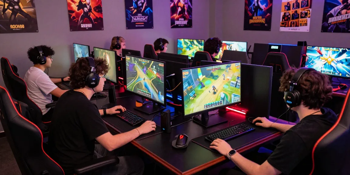 Exciting multiplayer gaming challenge scene with players engaged in rokok88 obstacle course.