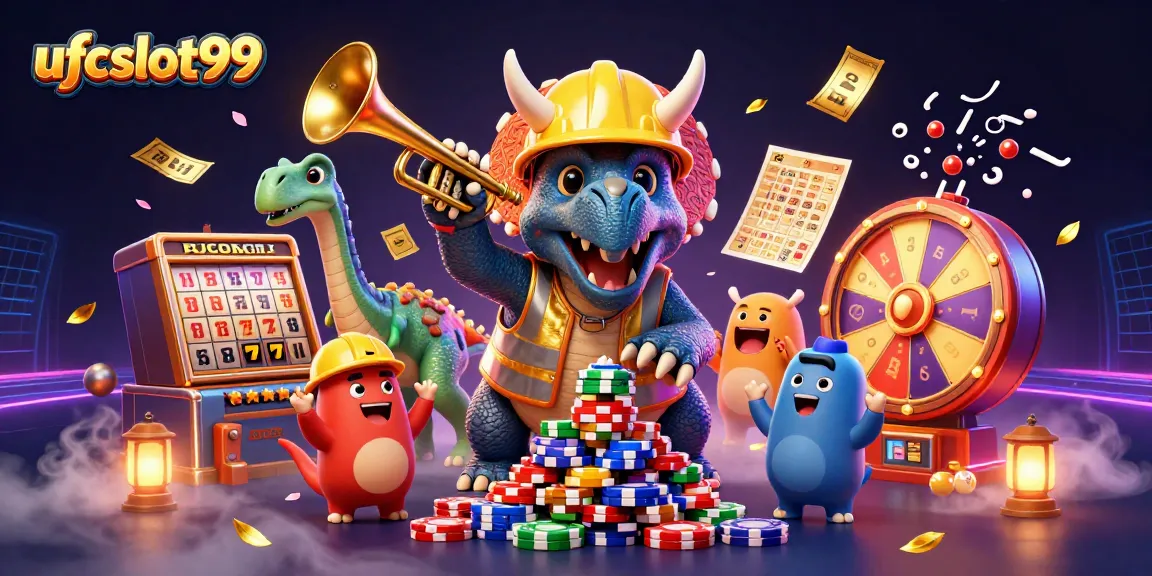 Experience thrilling gameplay at ufcslot99 with an interactive and vibrant casino scene!