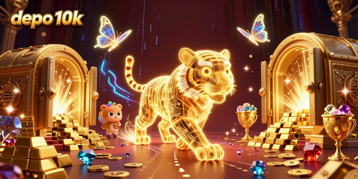 Experience thrilling games at depo 10k featuring vibrant slot elements and dazzling treasures.