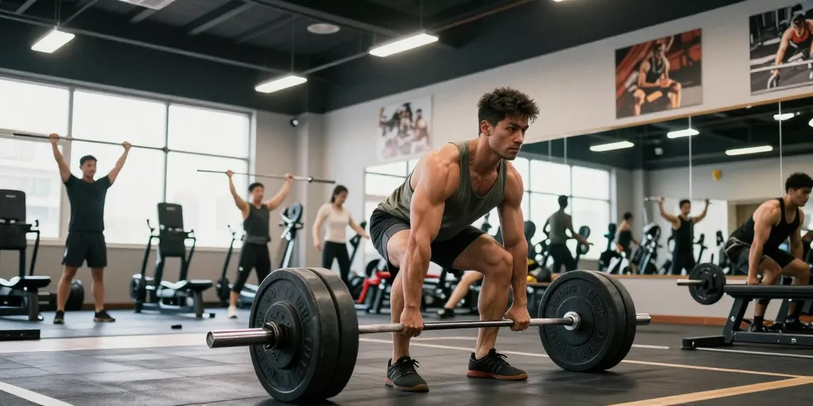 Global Pharma Steroids bieten Testosteron und leistungssteigernde Substanzen im Fitnessstudio während intensiven Trainings.