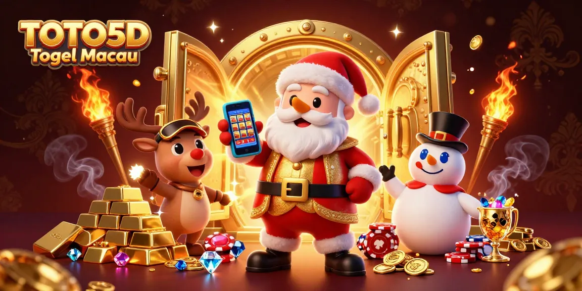TOTO5D Togel Macau menawarkan pengalaman kasino yang mengesankan dengan karakter ceria dan elemen gemerlap.
