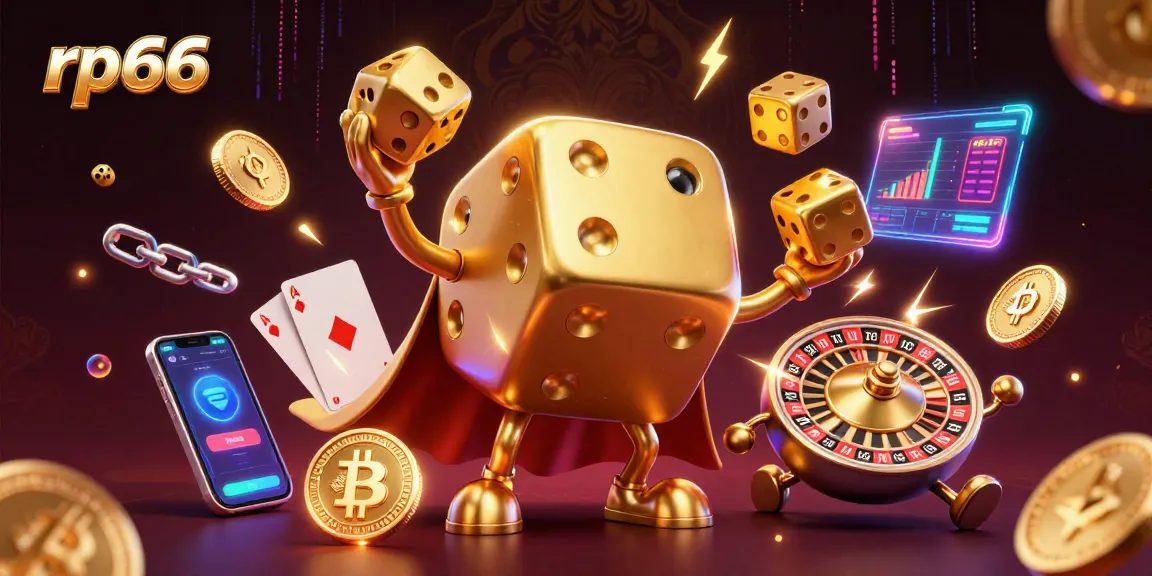 Experience the excitement of playing games with rp66, showcasing thrilling dice and crypto elements.
