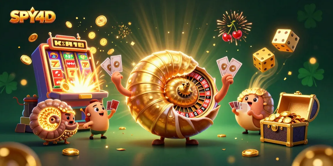Menang besar dalam SPY4D dengan nautilus kuno dan mesin slot berkilau yang memenuhi layar.