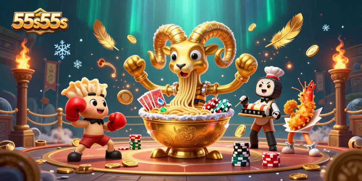 O 55s55s oferece uma emocionante batalha de cartas com personagens vibrantes e elementos de cassino.