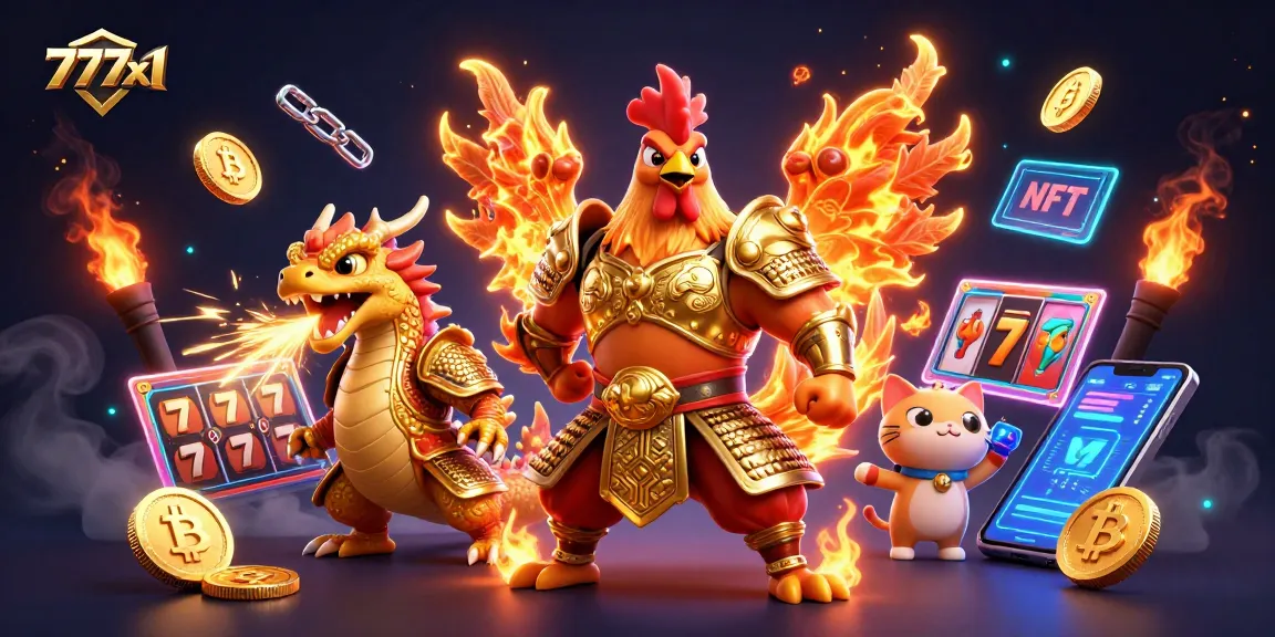 Experience thrilling gaming at 777x1 with vibrant casino visuals and interactive elements.