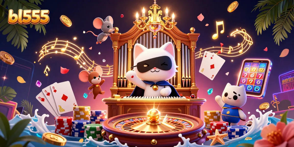 Experience thrilling gaming at bl555 with dynamic casino elements and vibrant characters.
