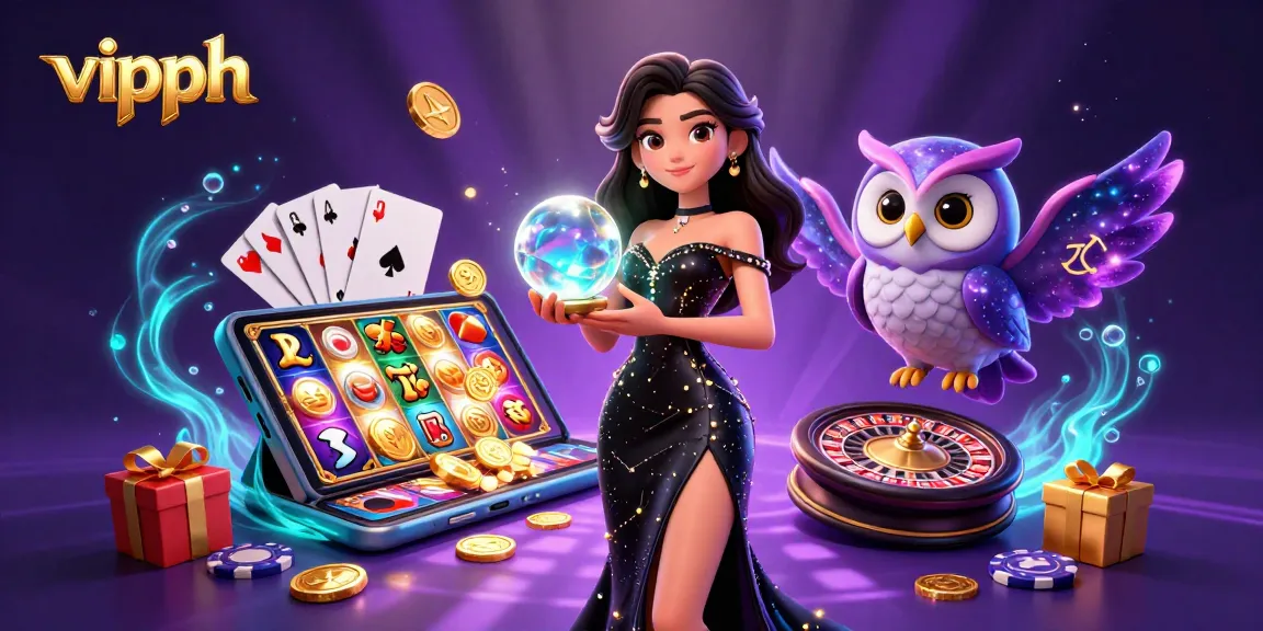 Experience thrilling gaming excitement at vipph with a vibrant, immersive casino scene featuring dynamic elements.