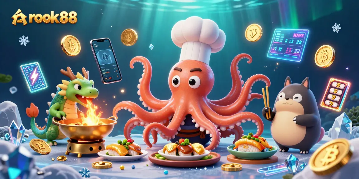 Experience exciting gameplay with rokok88's engaging slot reels surrounded by vibrant characters.