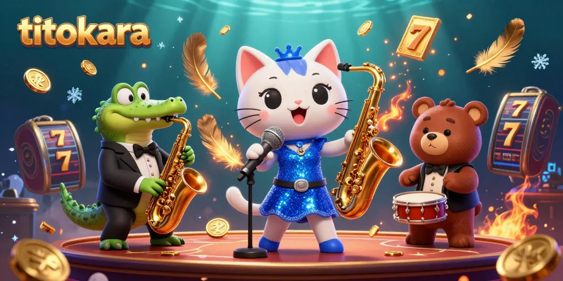 Engage with the thrilling titokara casino experience featuring exciting slot elements and vibrant characters.