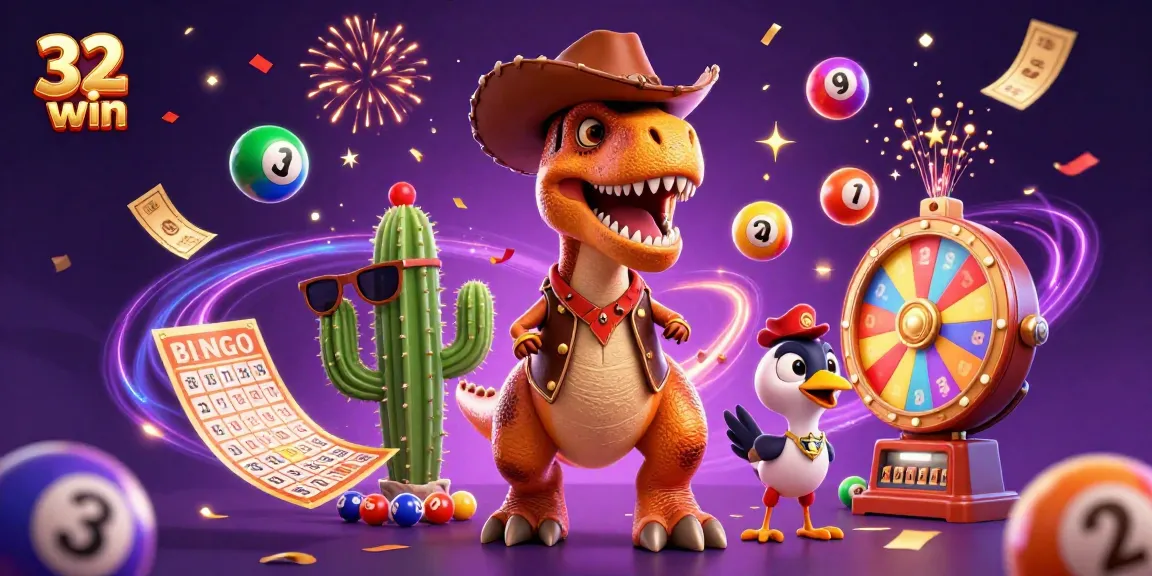 Join the fun and excitement at 32win with dynamic game elements and thrilling characters!