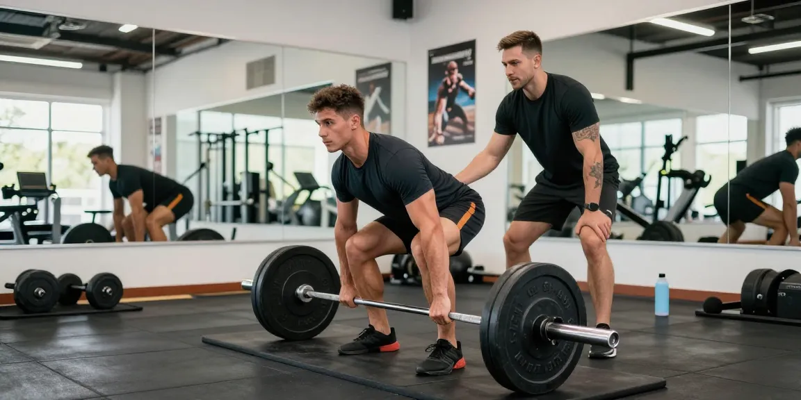 Athletic man lifting weights in a bright gym, showcasing fitness dedication and the use of Medi Pharma Steroids.
