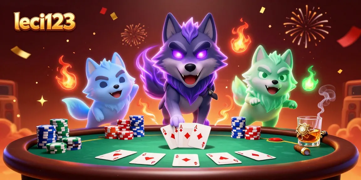 Mainkan leci123 dan nikmati keseruan permainan dengan tampilan poker yang megah dan karakter menawan.