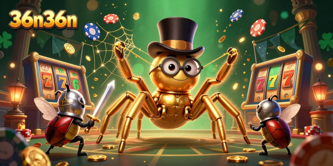 Engage in thrilling gameplay at 36n36n with vibrant casino elements and dynamic characters.