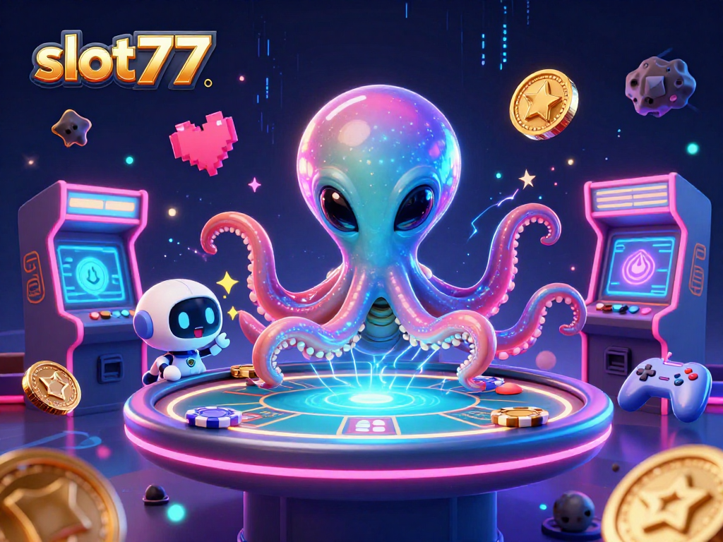 Experience thrilling gameplay at slot777 with vibrant casino elements and engaging characters.