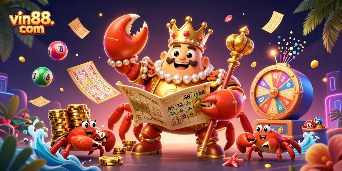 Experience thrilling gaming excitement at vin88. com, featuring a vibrant 3D casino scene.