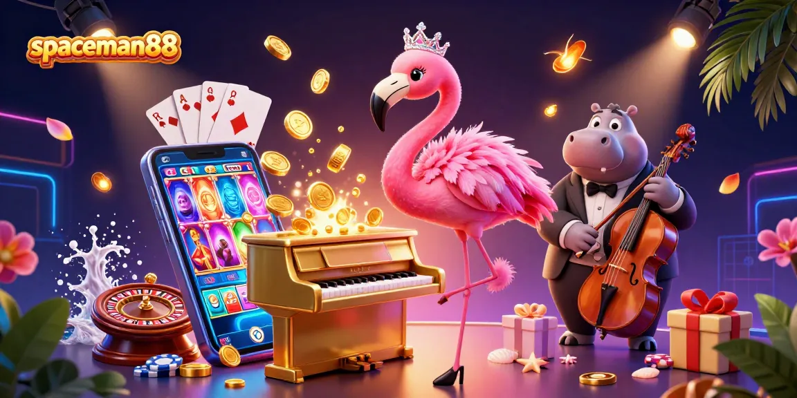 Experience exciting wins at spaceman88 with colorful slot games and vibrant casino atmosphere