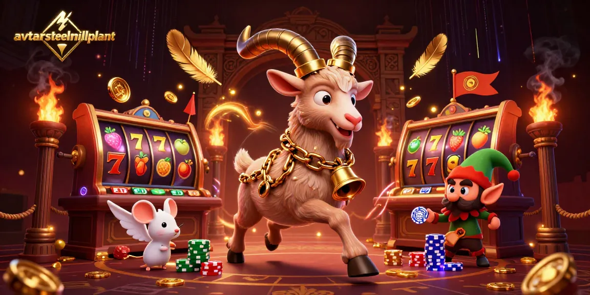 Menghadirkan slot online avtarsteelmillplant dengan suasana kasino dan elemen permainan yang berkilauan.