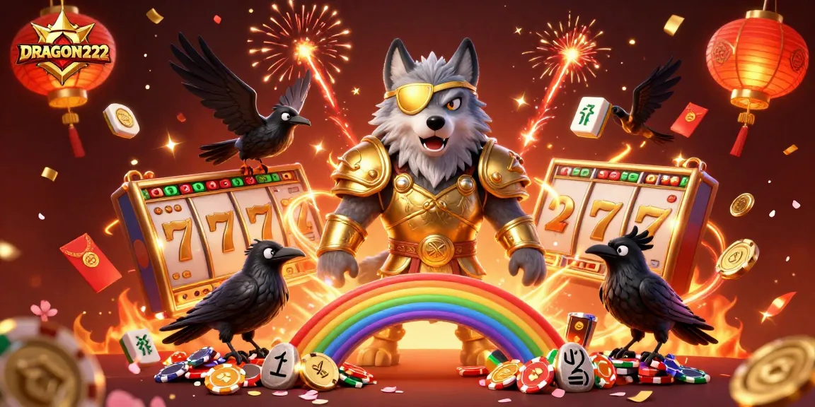 Experience mega wins at DRAGON222 with vibrant slots and engaging casino elements.