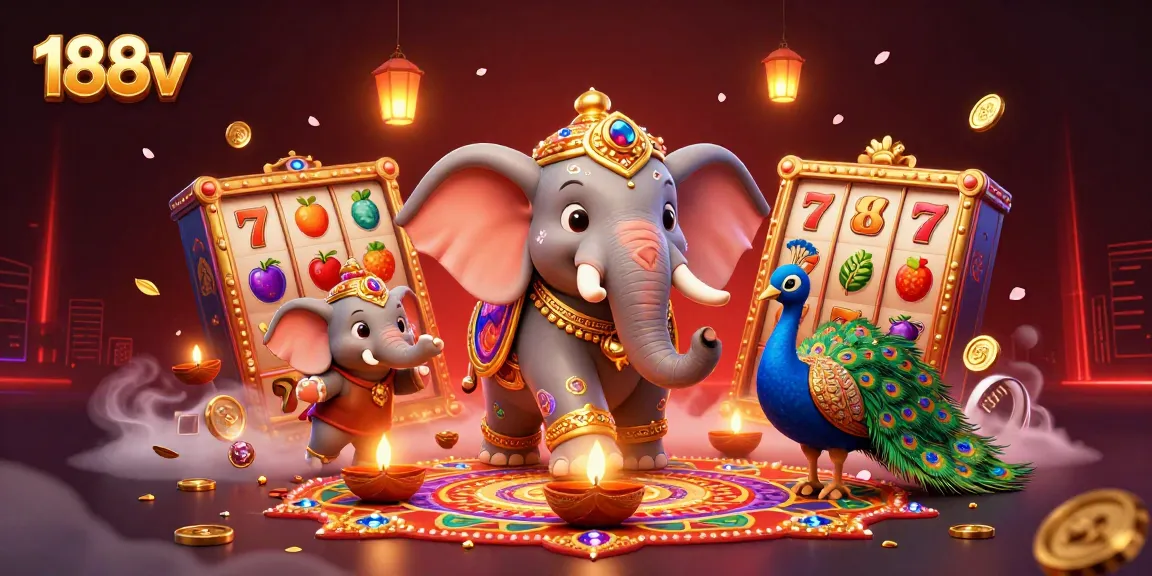 Experience the 188v thrill with a 3D casino celebration in vibrant detail.