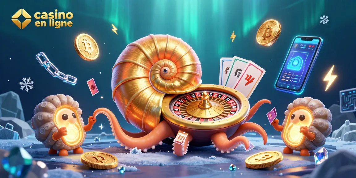 Jouez avec casino en ligne et découvrez les trésors des jeux avec une pieuvre de casino.