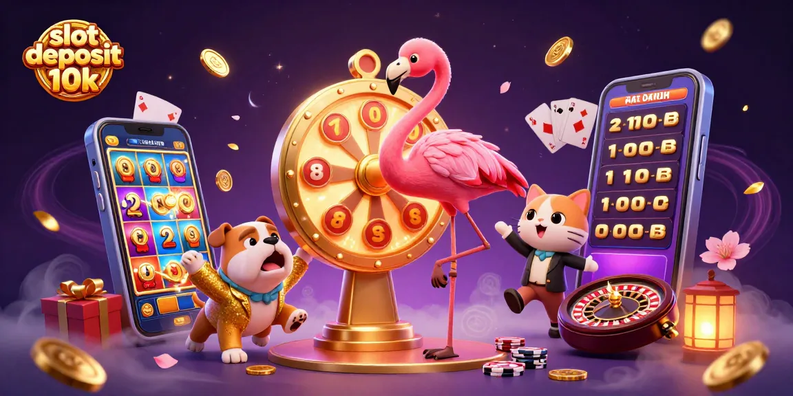 Slot deposit 10k dengan gameplay seru dan peluang menang tinggi di platform perjudian online.