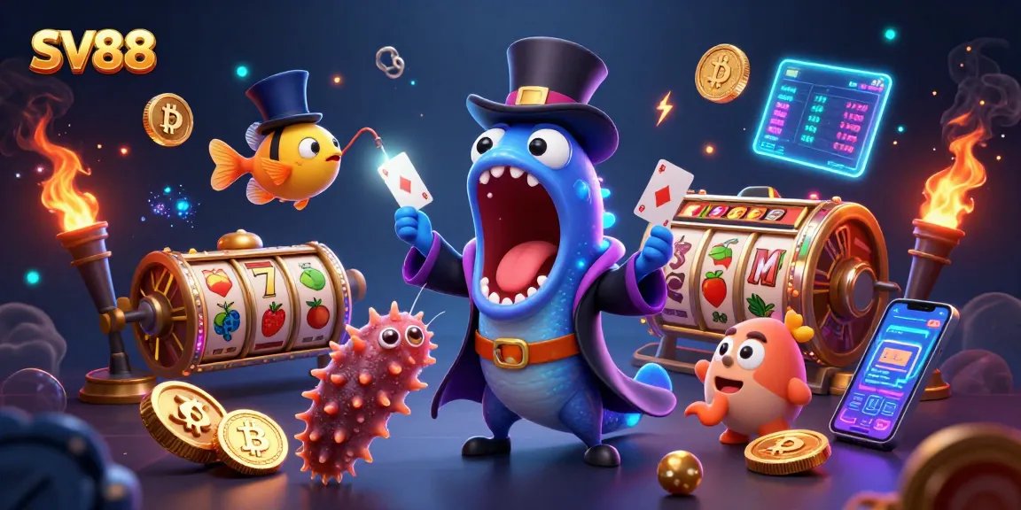 Engage with thrilling casino action at SV88 featuring magical underwater characters.