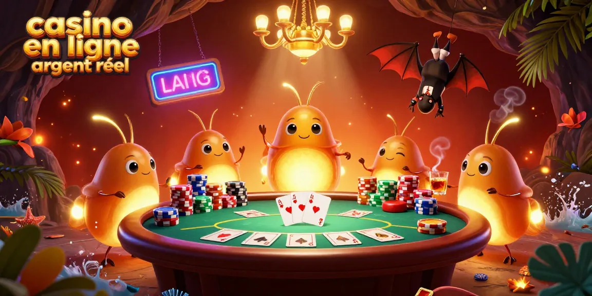 Jouer au casino en ligne argent réel illumine le monde féerique des jeux avec des vers luisants