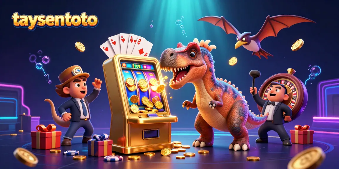 Momen seru taruhan taysentoto saat pachycephalosaurus memukul mesin slot membawa jackpot berlian.
