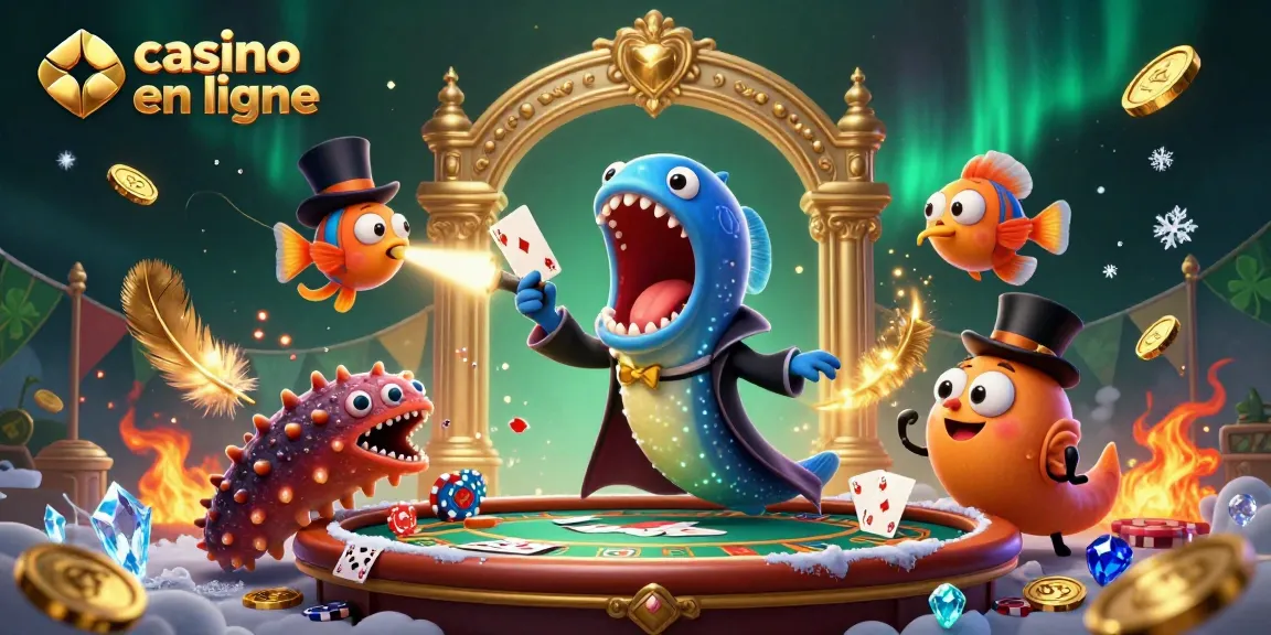 Jouer à des jeux de casino en ligne avec des créatures marines et des éléments magiques
