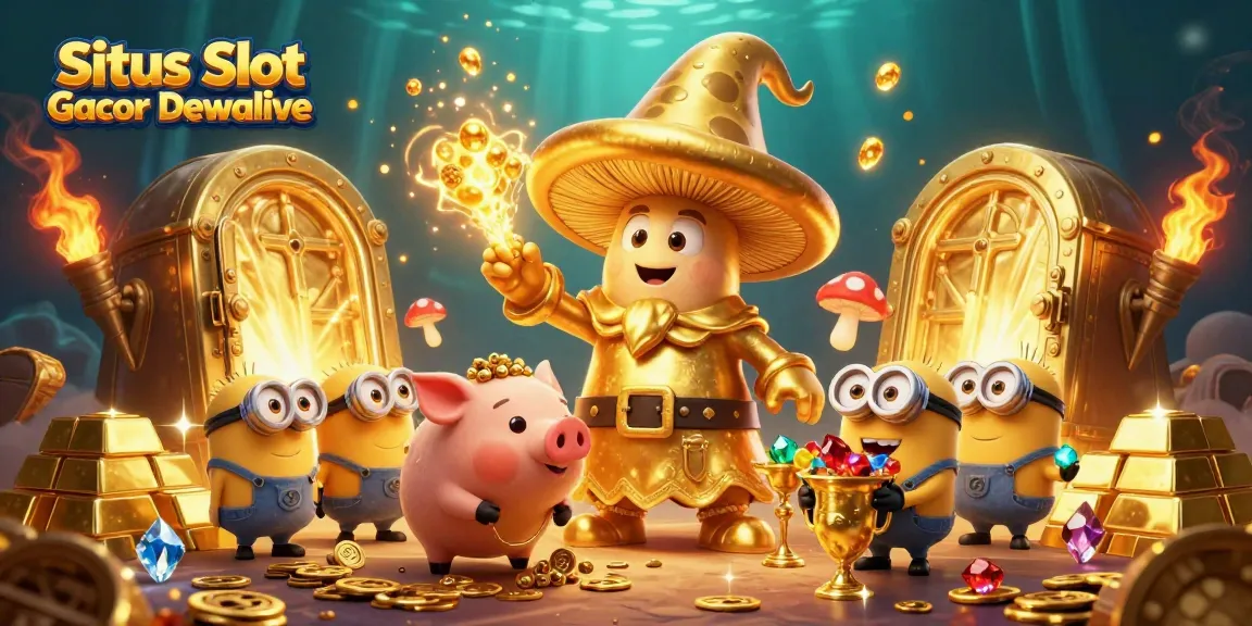 Join the excitement at Situs Slot Gacor Dewalive with vibrant slot gaming action and golden treasures.