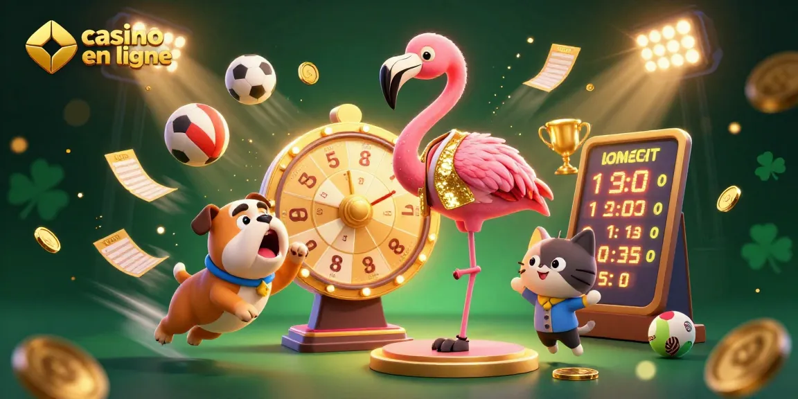 Découvrez le casino en ligne avec des personnages animés et des éléments de jeu captivants.